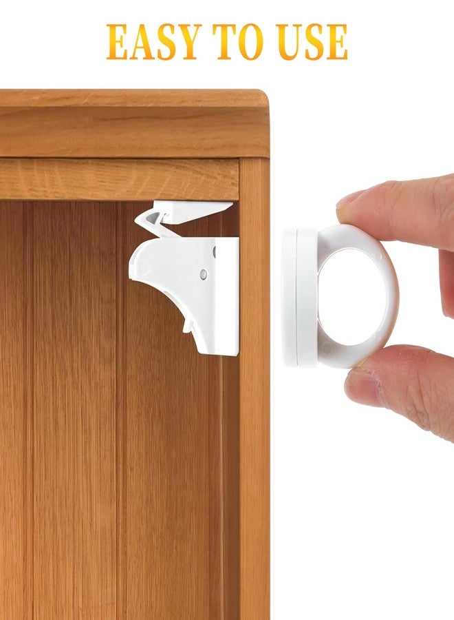 DISWALE 6 Pcs Magnetic Cabinet Lock Keys, Baby Proofing Child Safety Drawer Replacement Keys, Universal Magnetic Key for Drawers and Cabinets (Locks Not Included) - Image 3